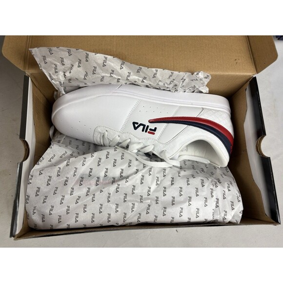 Fila Mens 11.5 Original Fitness Sneakers White Lace Up Low Top 1CM00711-125 main image 10